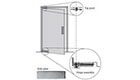 Stanley Residential Grade Double Acting Floor Hinge